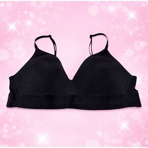 Victoria's Secret Pink black and pink tee shirt bra size 36B